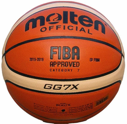 Basketball FIBA Approved Size 7 PU Leather